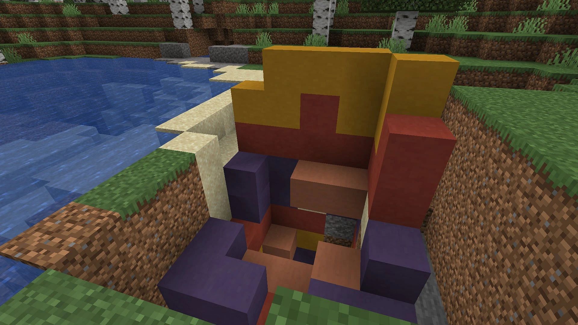 Trail ruins is a brand new structure for the archeology feature in Minecraft 1.20 snapshot 23w12a. (Image via Mojang)