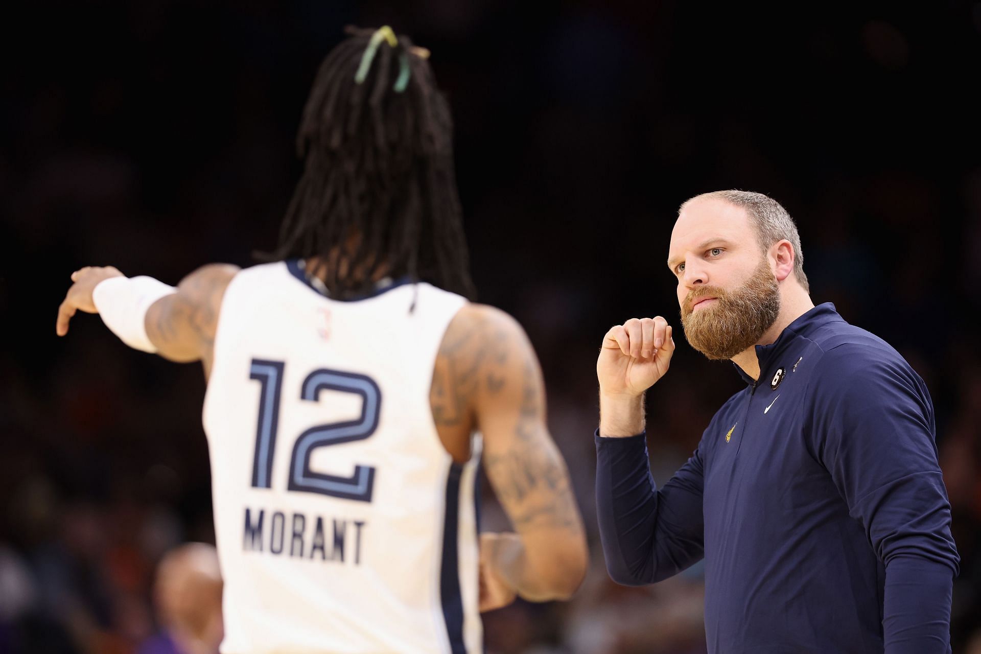 Ja Morant&#039;s advertisements were taken down (Image via Getty Images)