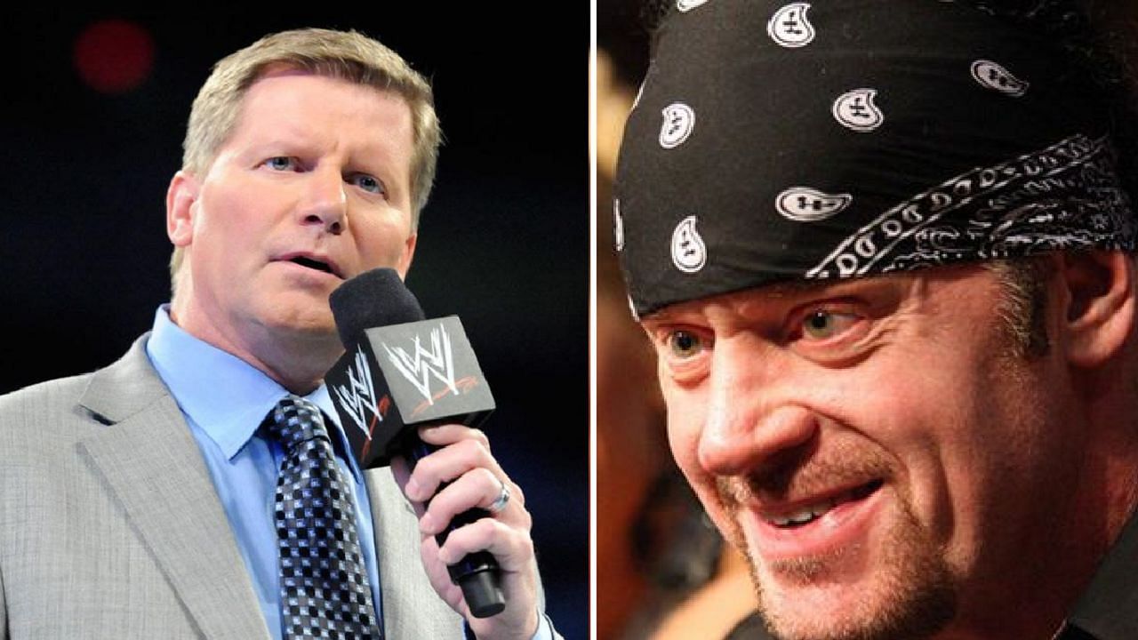 John Laurinaitis (left); The Undertaker (right)