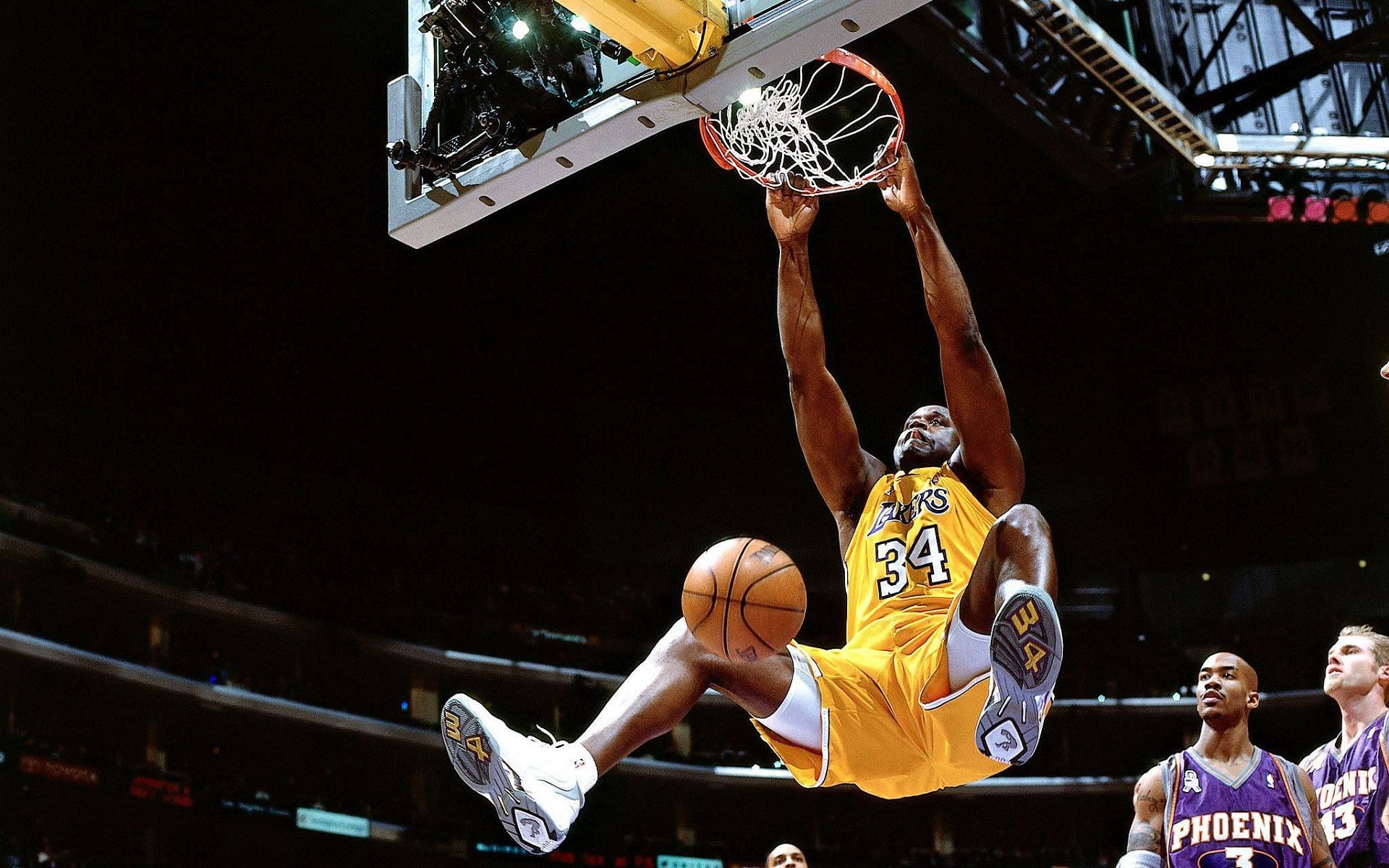 "Shaq" shares the "most dominant" title with Wilt Chamberlain in NBA history.