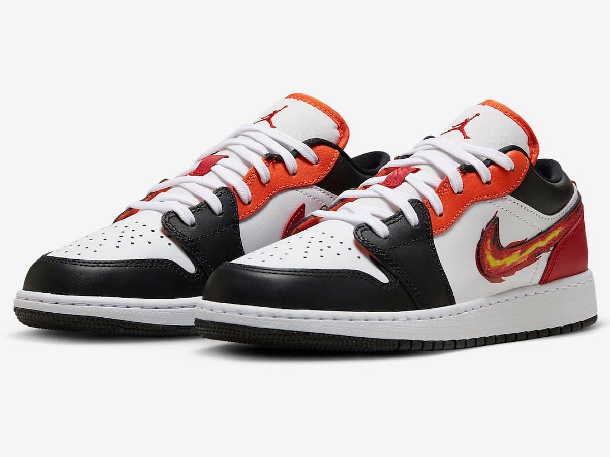 Nike Air Jordan 1 Low &quot;Born to Fly&quot; sneakers (Image via Nike)