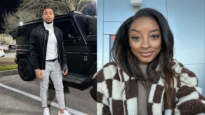 Simone Biles, Texans safety Jonathan Owens take major step in relationship at $2M estate