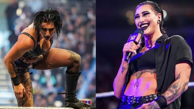 Watch: WWE Superstar Rhea Ripley trains with her real-life boyfriend ahead of WrestleMania 39