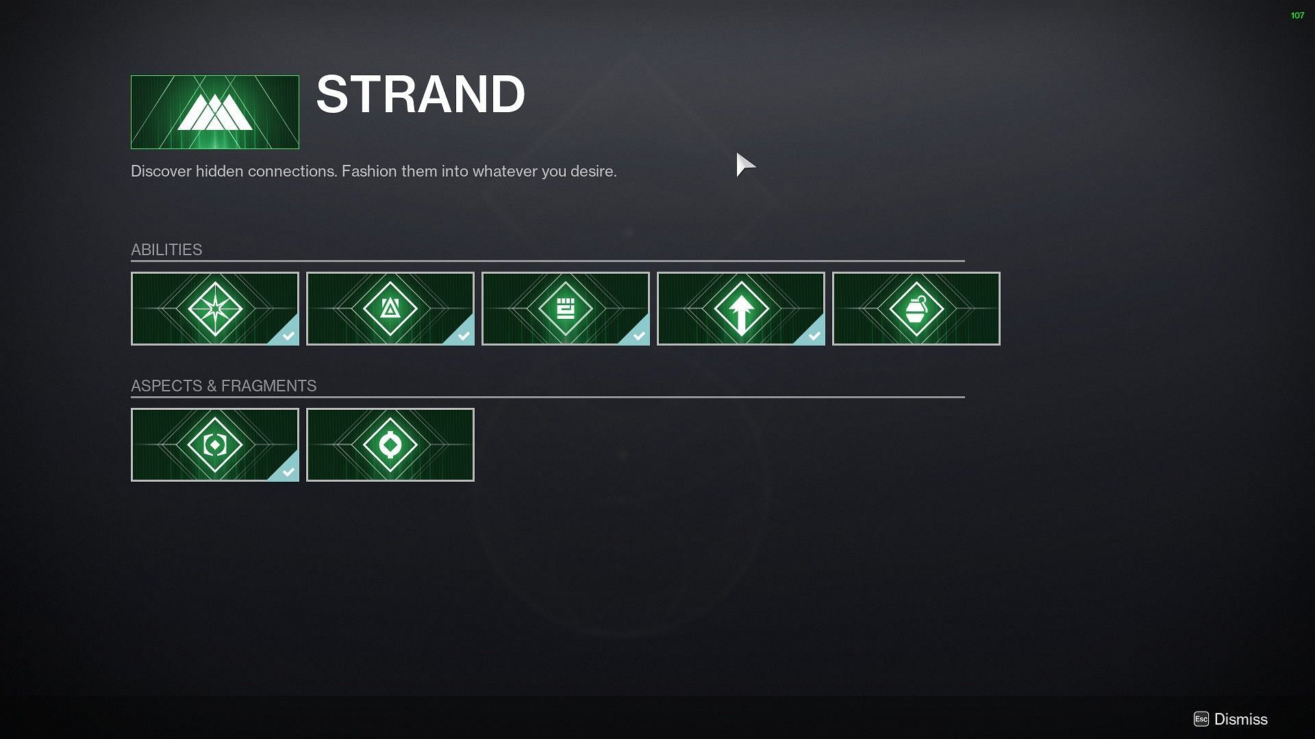 Destiny 2 Strand abilities (Image via Bungie) 