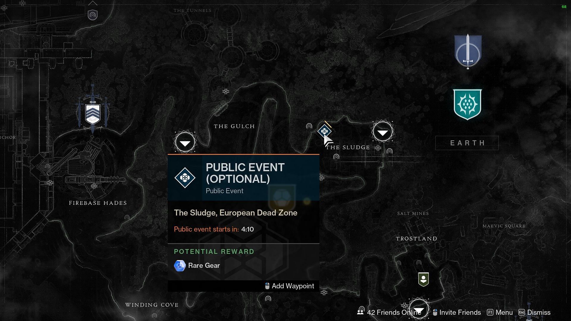 Public event in EDZ (Image via Destiny 2)