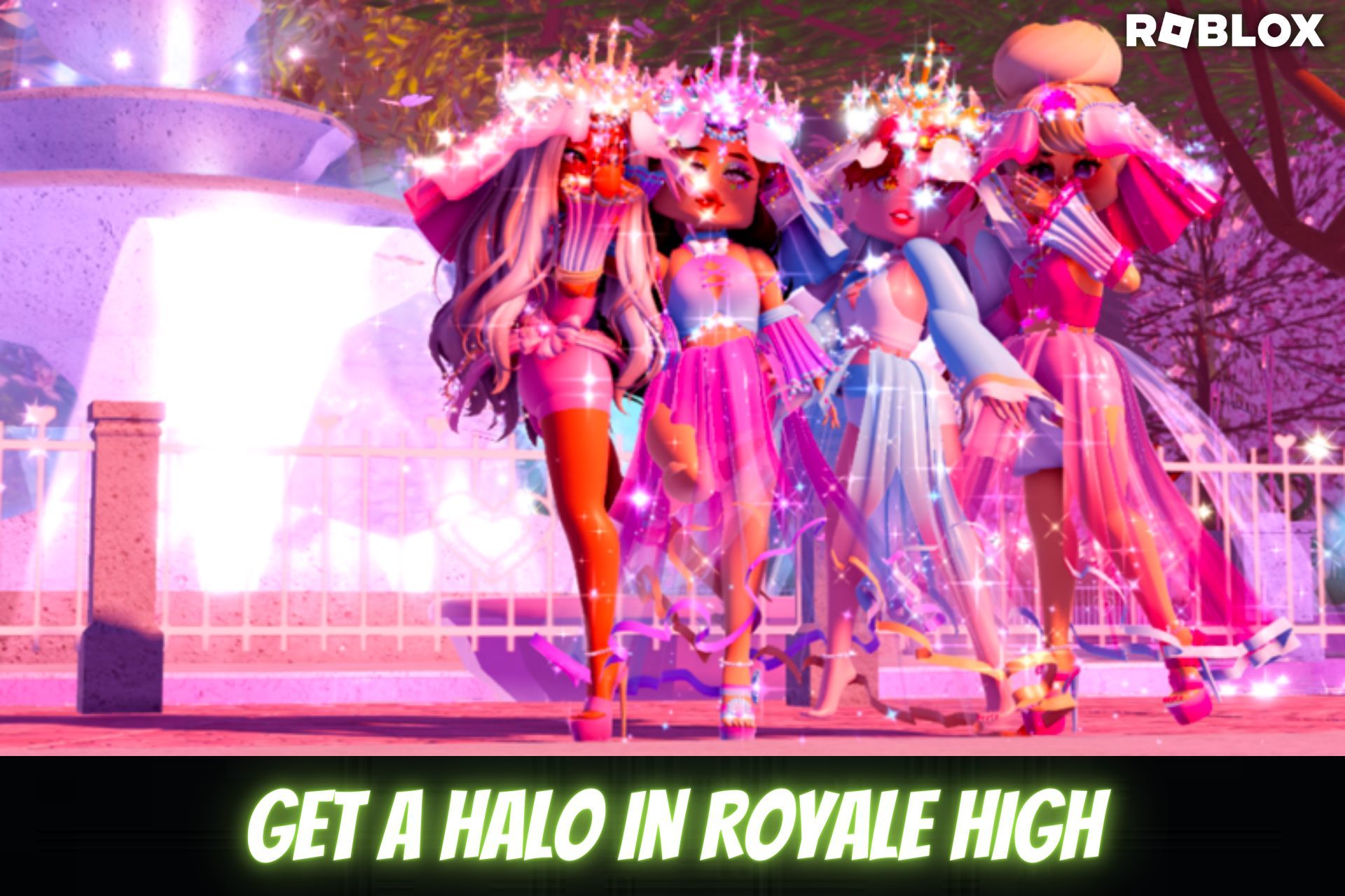 How to get a free halo in Roblox Royale High