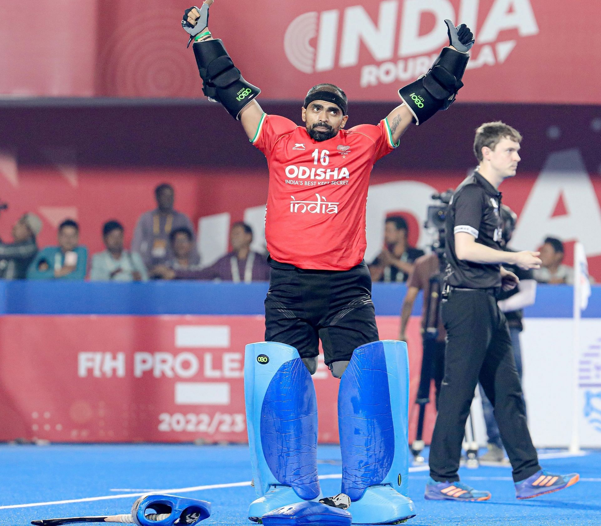 Seasoned goalkeeper PR Sreejesh is among 39 core group of players shortlisted by Hockey India for the national men&rsquo;s coaching camp starting on Saturday in Bengaluru. Photo credit HI