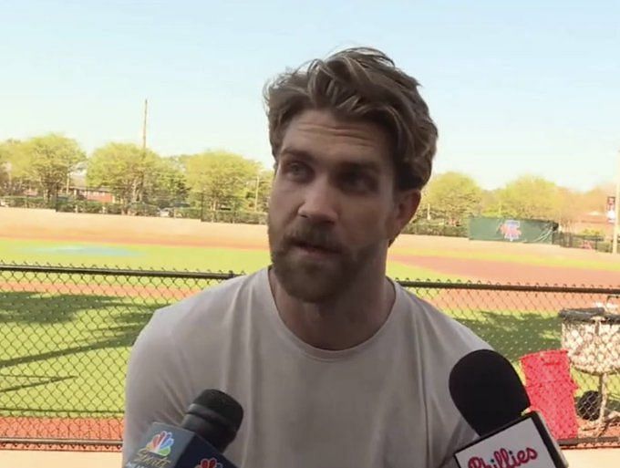 Phillies' Superstar Bryce Harper Just Wants to Play … for the