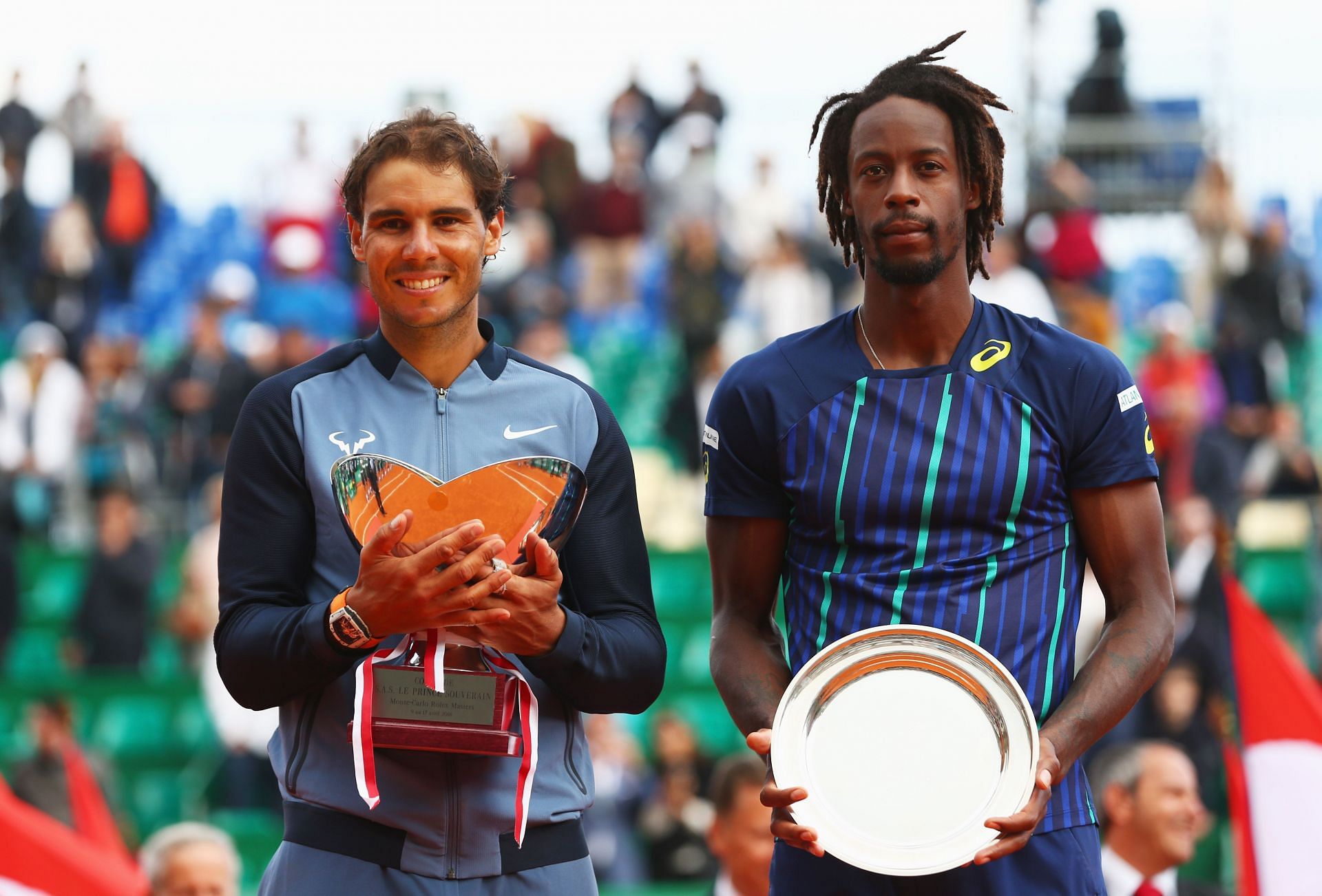 Nadal won the Monte-Carlo trophy back in 2016 after missing out for three years