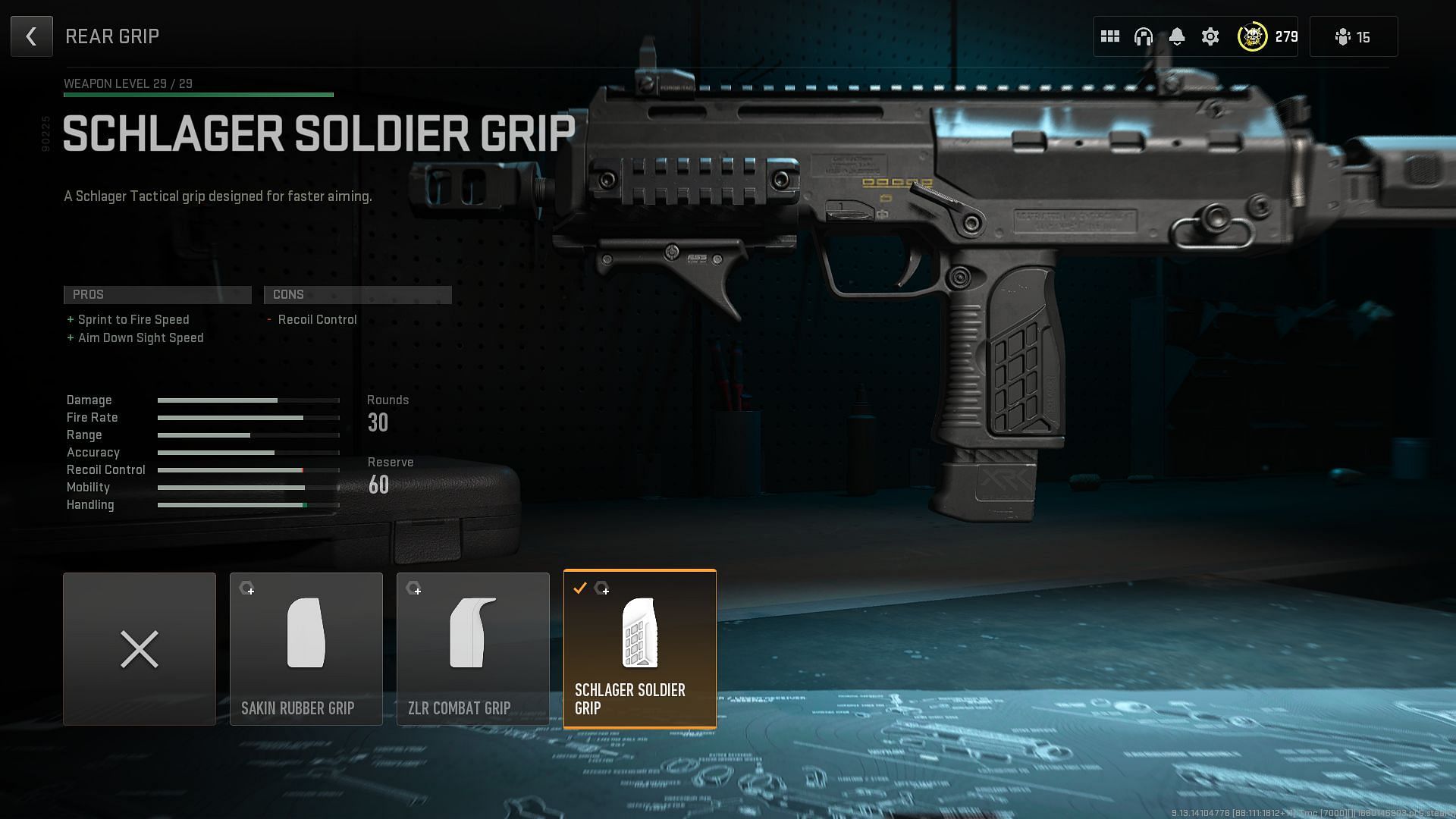 Schlager Soldier Grip (Image via Activision)