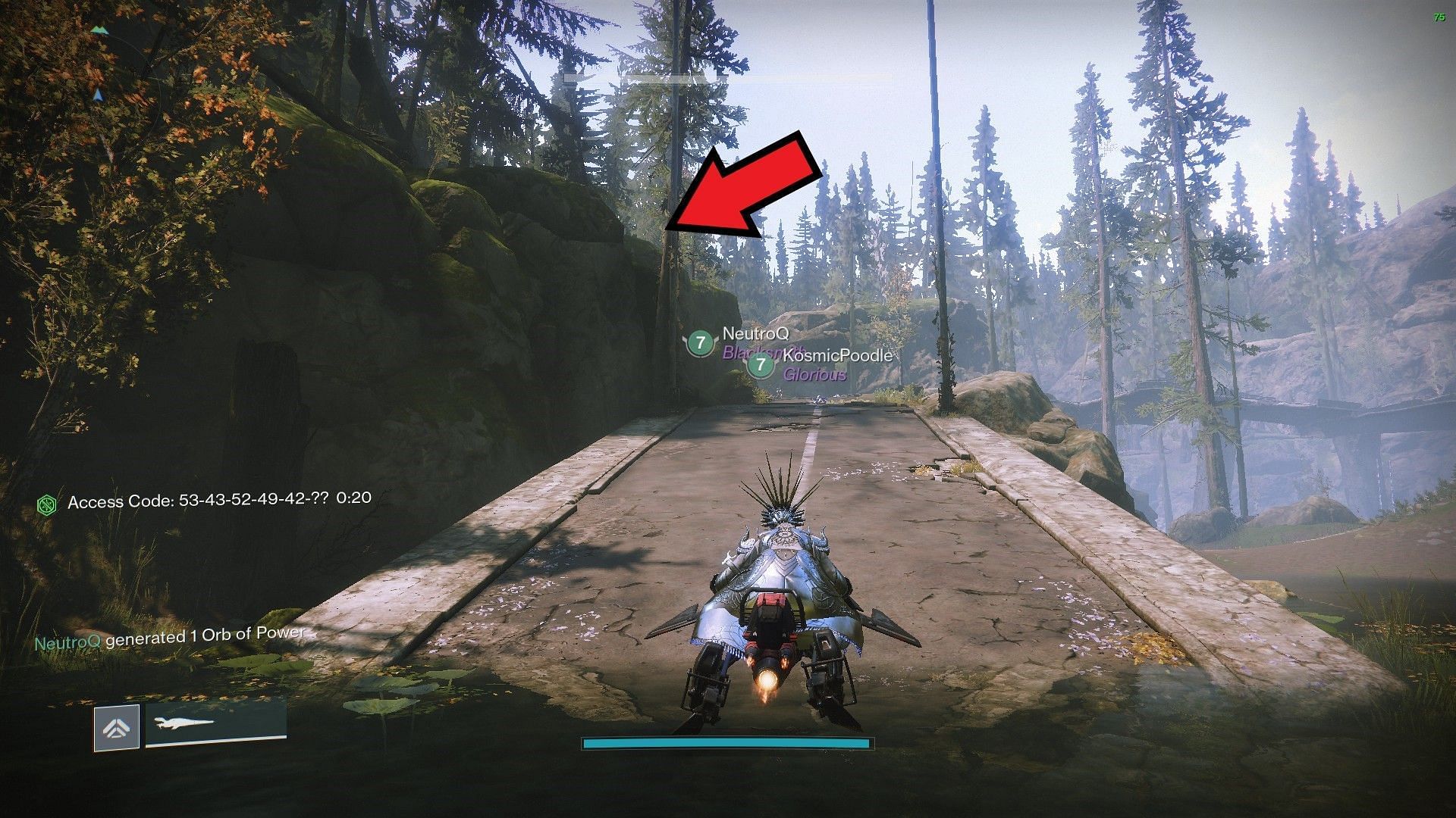 Location for the final chest (Image via Destiny 2)