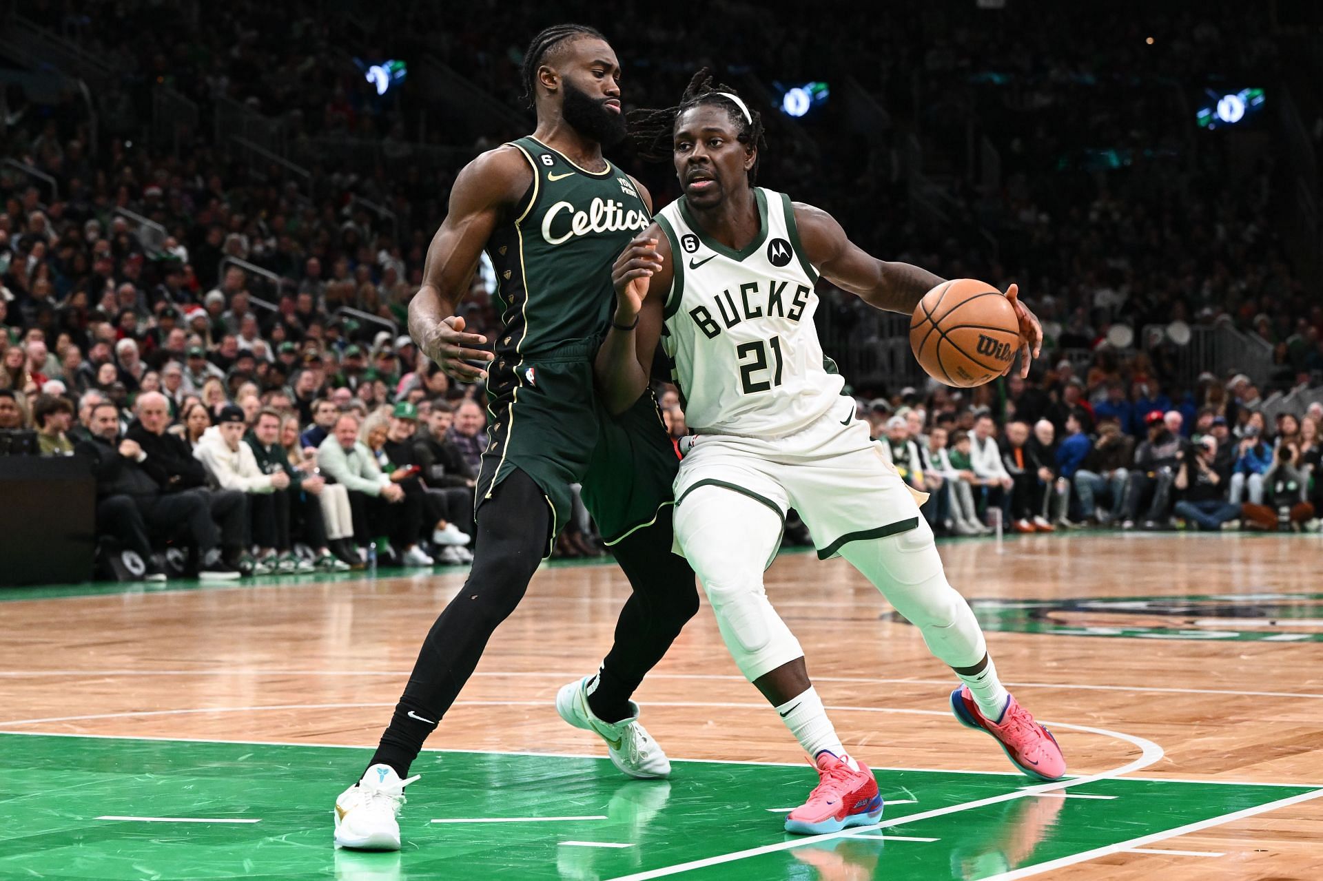 The Bucks will be playing on the second night of a back-to-back .(Image via Getty Images)