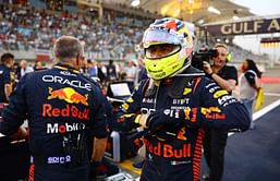 Sergio Perez 'learned a lot' about Ferrari's SF23 just by racing behind Charles Leclerc at the 2023 F1 Bahrain GP