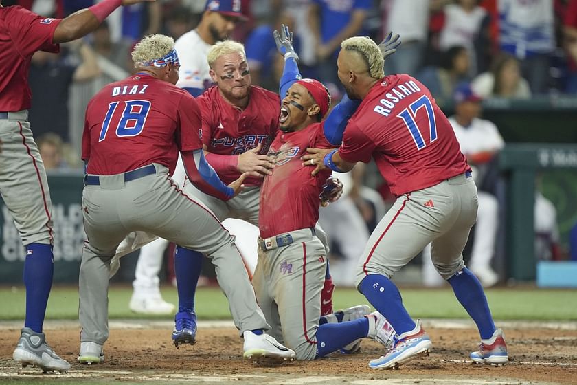 Puerto Rico vs. Dominican Republic in World Baseball Classic 2023