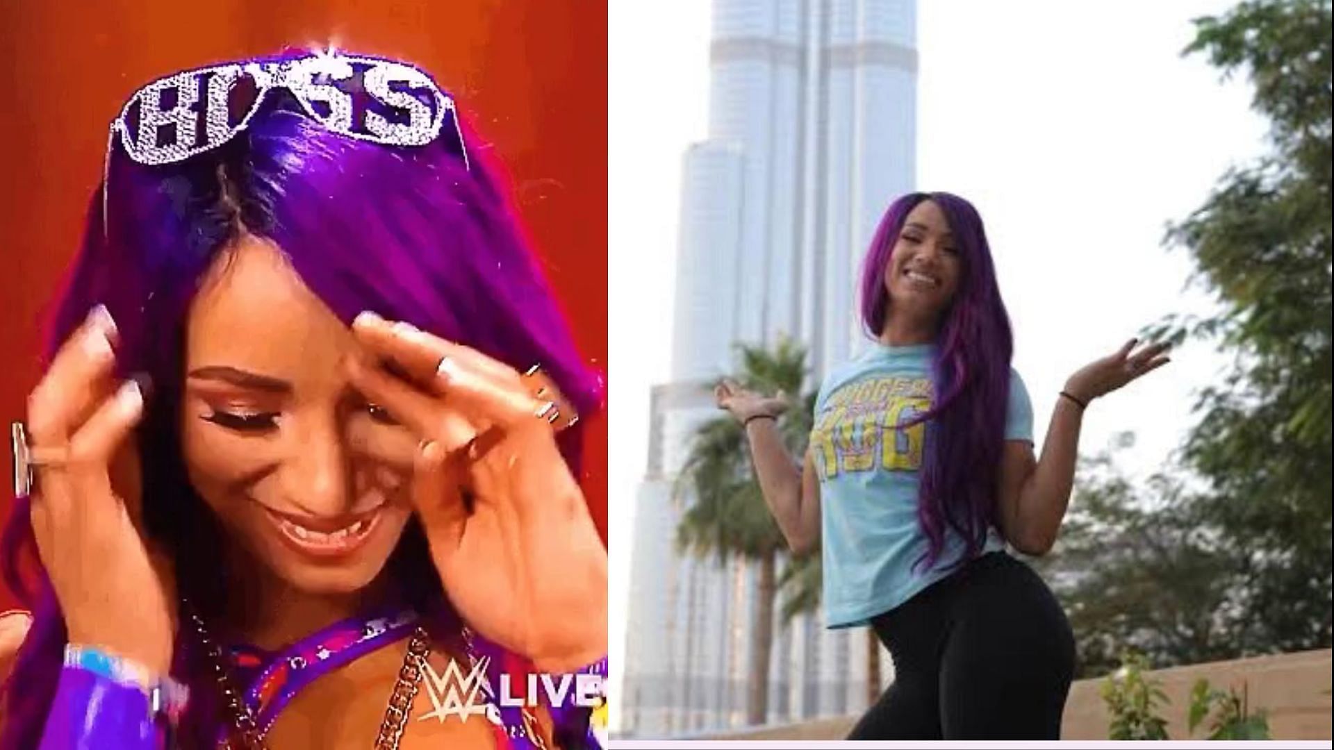 Sasha Banks has not let leaving WWE stop her
