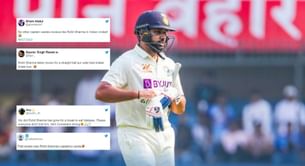 "That review was Rohit Sharma's captaincy quota" - Fans troll India captain for wasting another review in IND vs AUS 3rd Test