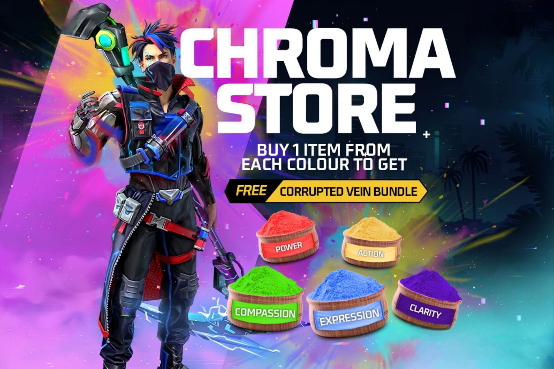 Chroma Store was made available today (Image via Garena)