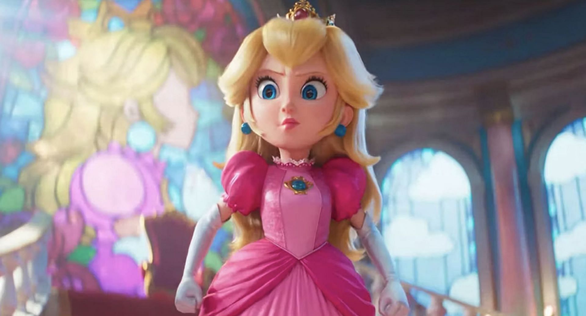 Fans divided over new version of Princess Peach in Super Mario Bros movie (Image via Universal Pictures)