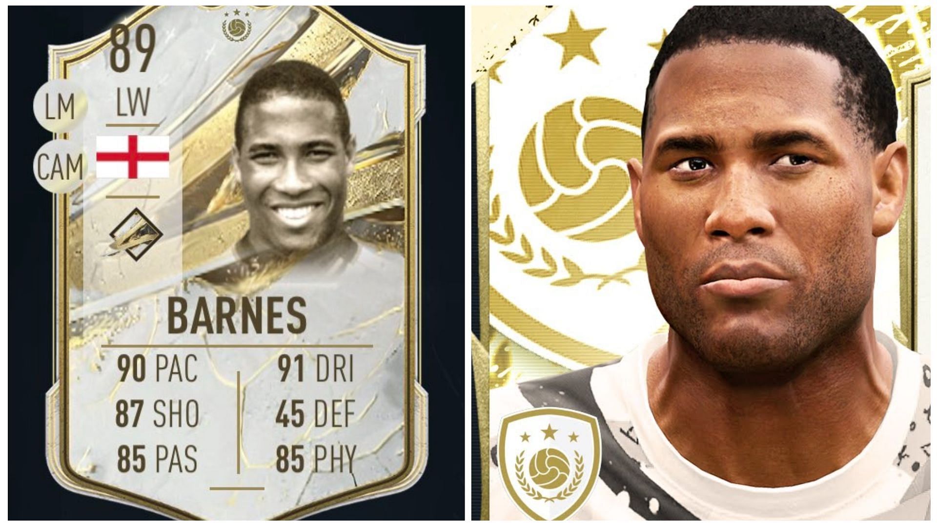 John Barnes is available via an SBC (images via EA Sports)