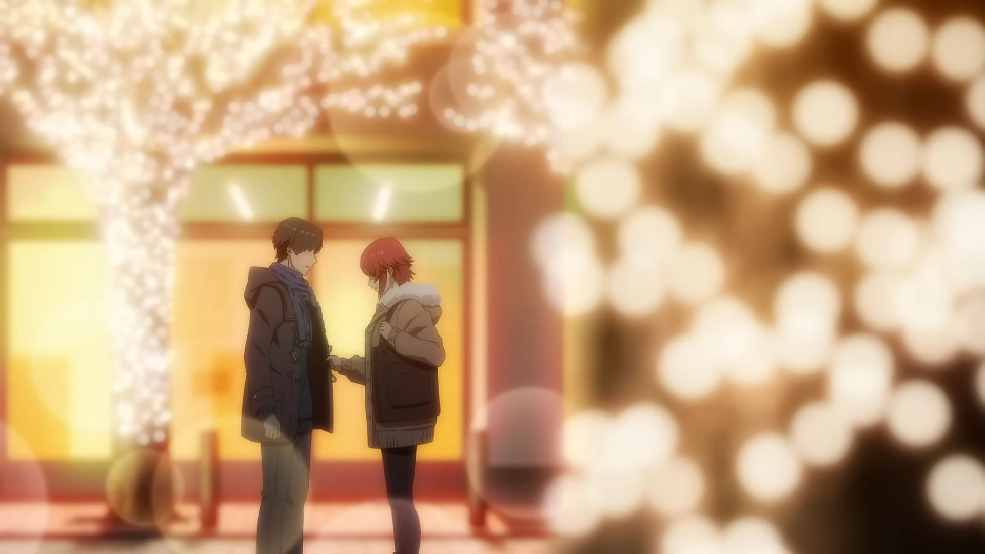 Tomo-chan is a Girl! Episode 13 preview shows Tomo and Jun finally as a couple (Image via Aniplex)