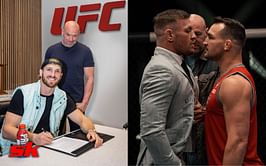 MMA News Roundup: Leon Edwards' team disses UFC sponsor, fighter defends career-threatening stance, Conor McGregor faces off with Michael Chandler