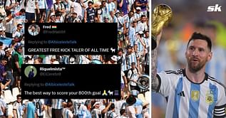 "GOAT does it again", "Messi is the Picasso" - Fans react as Lionel Messi scores 800th career goal with incredible free-kick in 2-0 win over Panama
