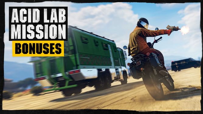 How to complete Acid Lab Sell Missions in GTA Online for 1.5x rewards this week? (March 30 - April 5)