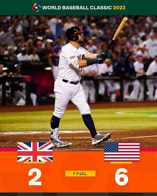 Team USA Opens World Baseball Classic With Win Over Great Britain