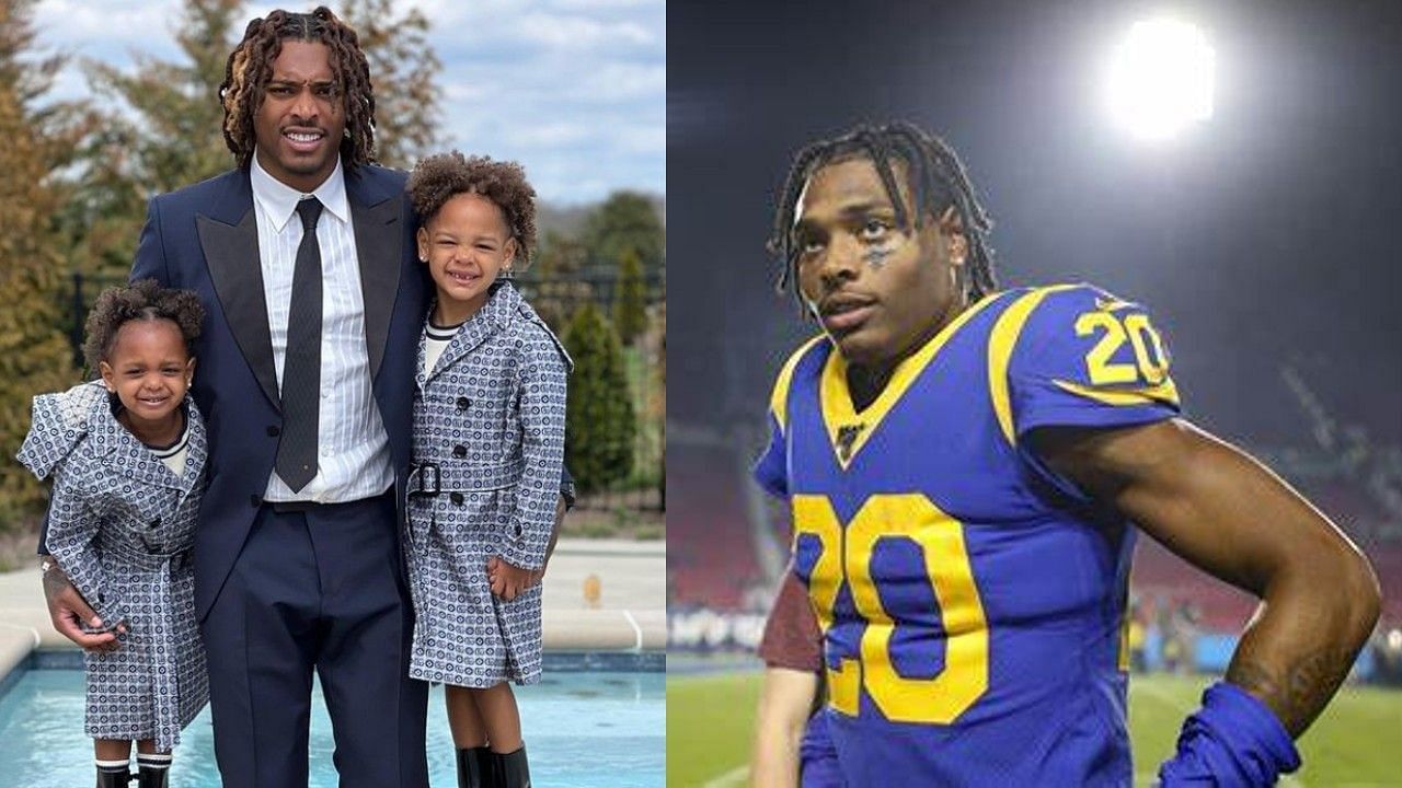 Jalen Ramsey posted adorable photos of he and his two young daughters. 