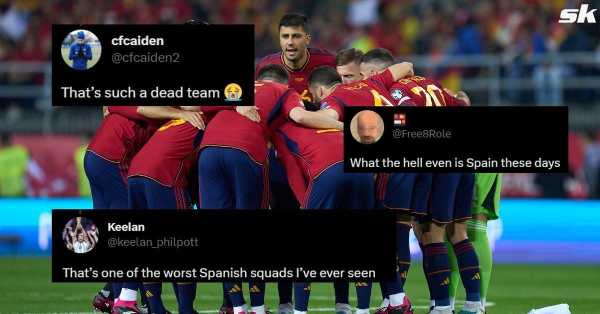 Fans have reacted to Spain