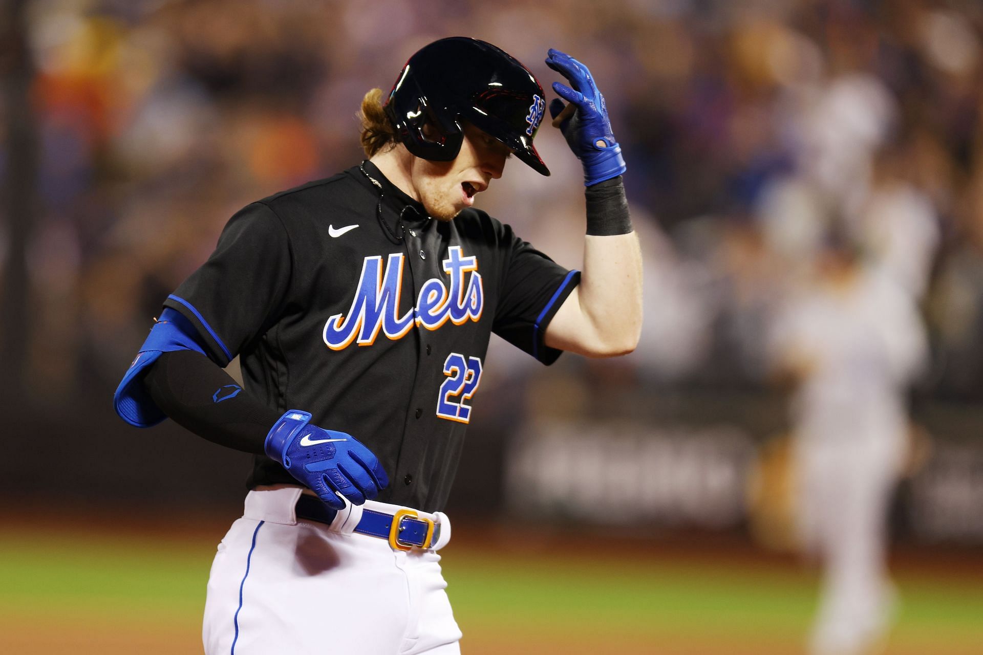 New York Mets coach Eric Chavez is a big believer in rookie Brett Baty:  He's a big league third baseman. There's not even a question in my mind