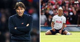 Antonio Conte reacts to Tottenham star Richarlison's 'this season has been s**t' comments following UCL knockout