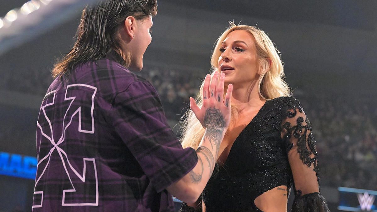 Dominik Mysterio and Charlotte Flair have had a showdown on WWE SmackDown.