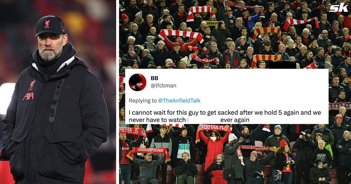 Liverpool fans accuse Jurgen Klopp of 