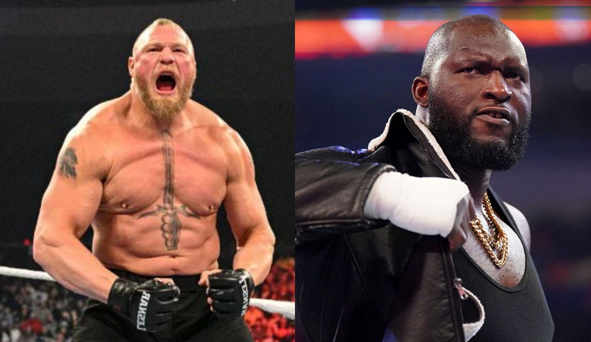 WWE WrestleMania में ब्रॉक लैसनर vs ओमोस मैच होगा 