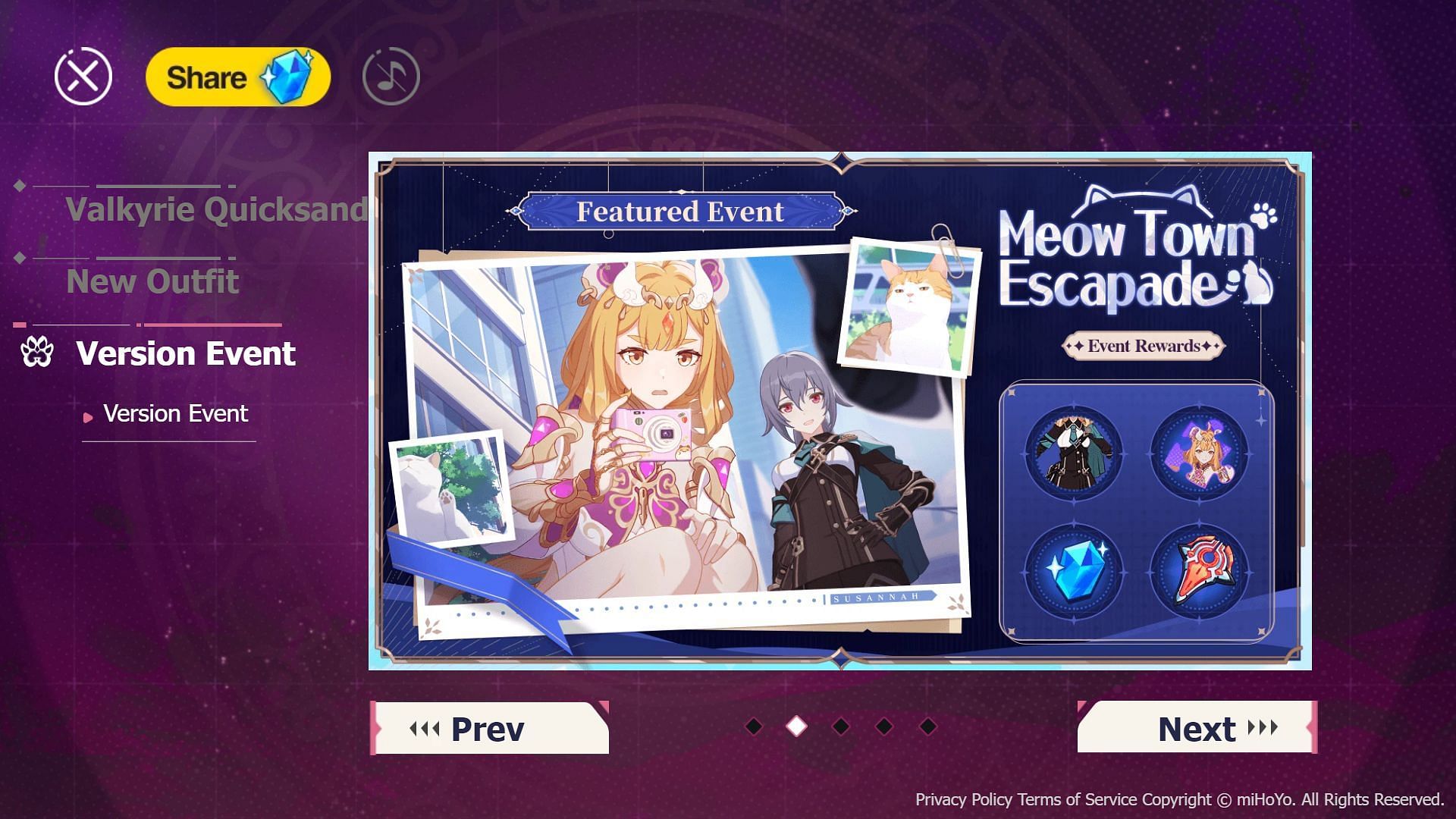 Meow Town Escapade (Image via Honkai Impact 3rd)