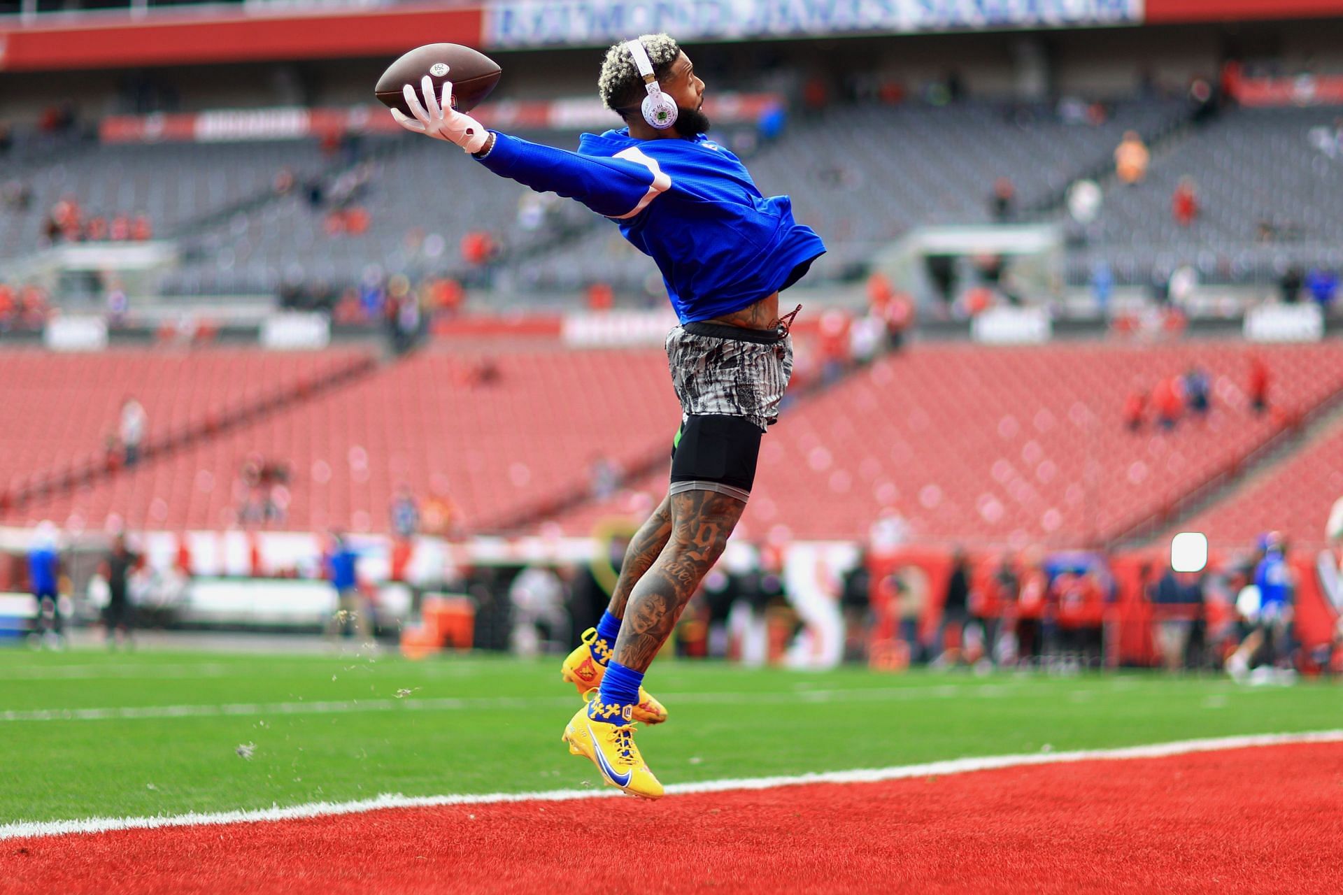 Odell Beckham Jr. NFC Divisional Playoffs - Los Angeles Rams v Tampa Bay Buccaneers