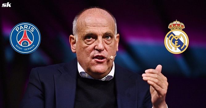 "God straightens out crooked lines" - La Liga president Javier Tebas savages PSG and hopes Real Madrid win UCL this season