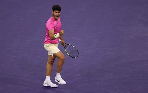 Carlos Alcaraz at the BNP Paribas Open