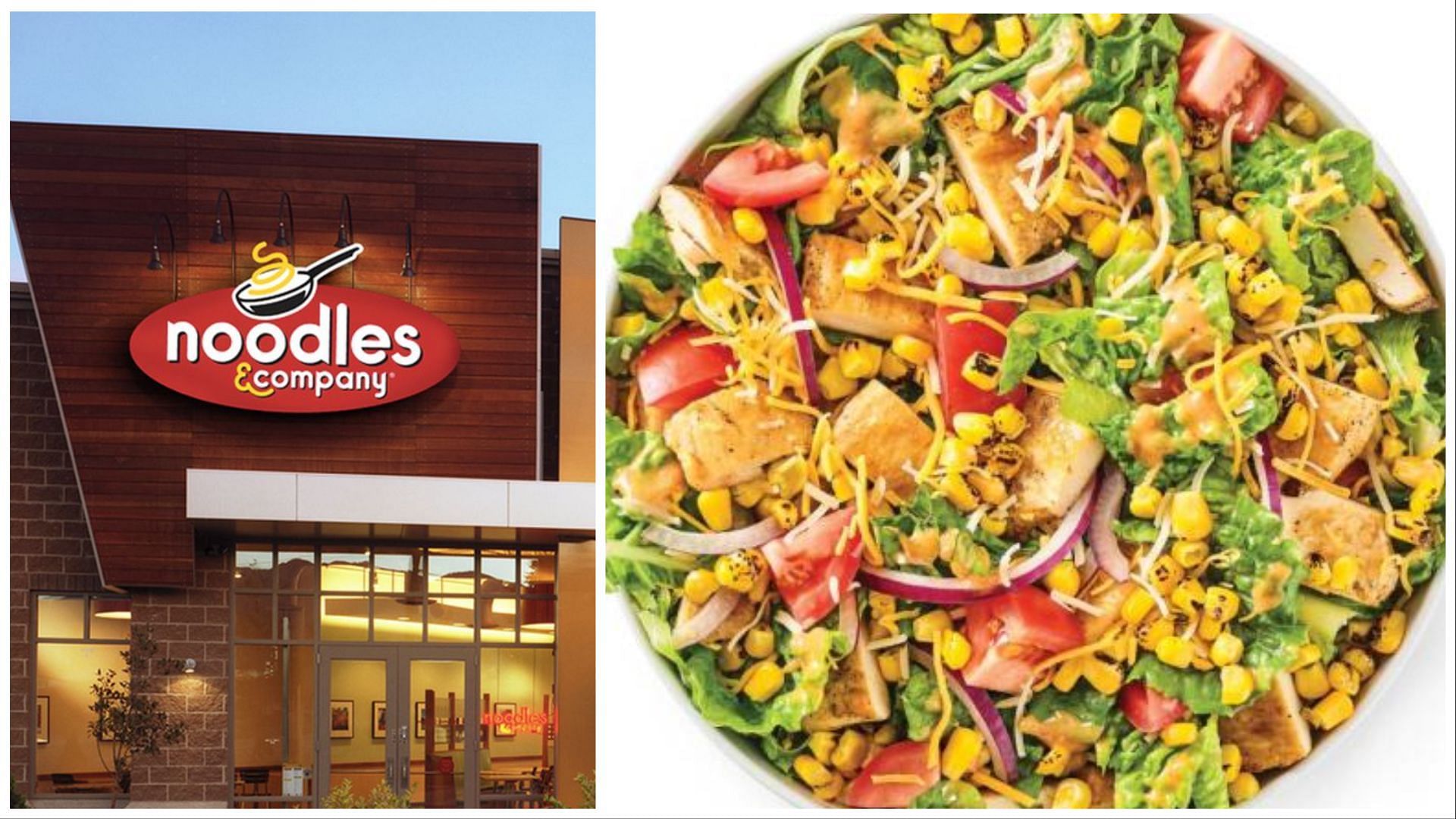 Noodles &amp; Company Backyard BBQ Chicken Salad (Image via Noodles &amp; Company)