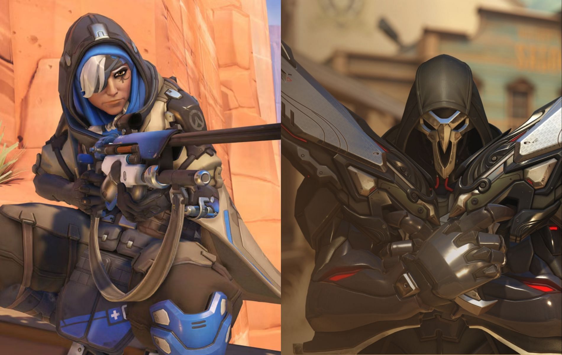 These heroes help bring out the best in Ana (Images via Blizzard Entertainment)