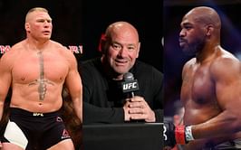 Dana White addresses talk of possible super-fight between Jon Jones and Brock Lesnar