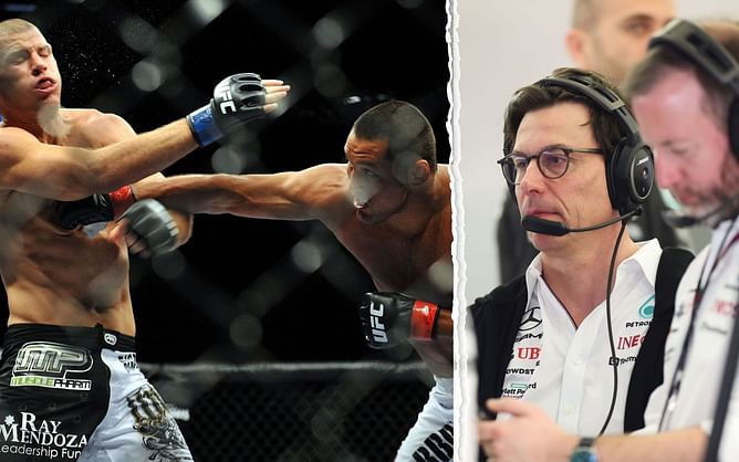WATCH: Sidemen bring up famous Toto Wolff reference while reacting to UFC Hall of Famer getting brutally knocked out