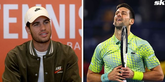 Carlos Alcaraz seconds Novak Djokovic's opinion about Serb being world's best player when he is 100%, says he's looking forward to playing against him