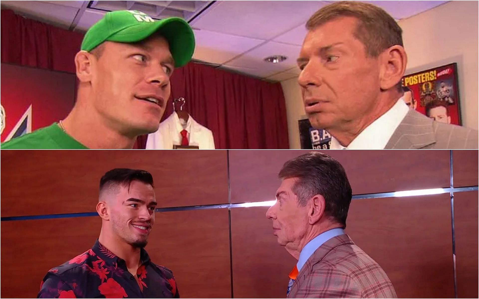 The Chairman reportedly sees Theory as the second coming of Cena