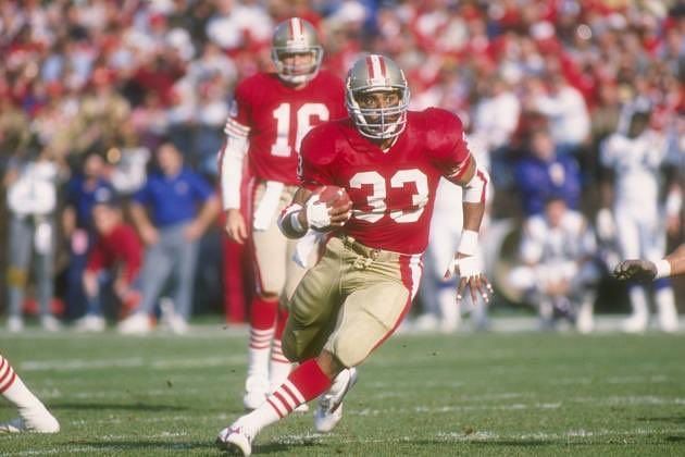 Throwback Originals] Before there was Christian McCaffrey, there was Roger  Craig  meet the first member of the 1,000/1,000 club : r/nfl