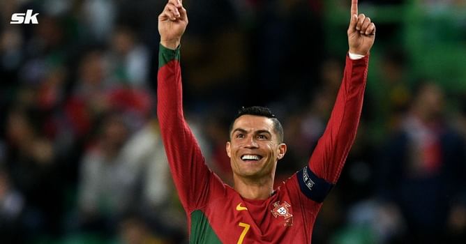 Cristiano Ronaldo reacts on social media after scoring magnificent brace in Portugal's 4-0 rout of Liechtenstein