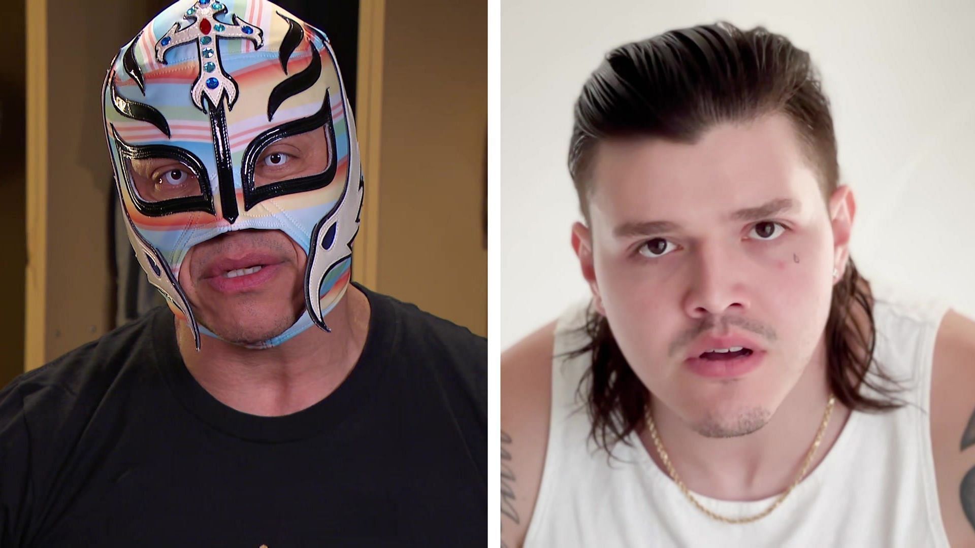 Rey Mysterio refuses to fight Dominik in a WWE ring