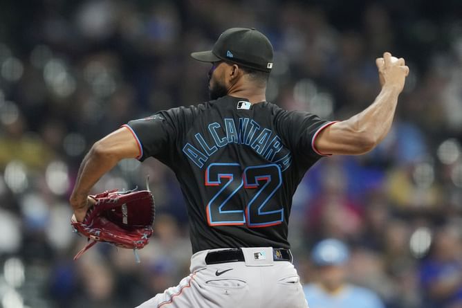 Pitcher Sandy Alcantara embraces his role as star starter for Team Dominican Republic at World Baseball Classic