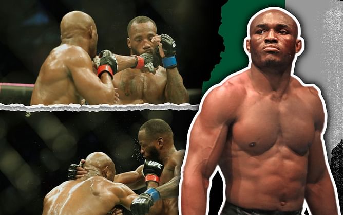 Former UFC women's featherweight champ disputes claims of Kamaru Usman dominating the fight before Leon Edwards' head-kick KO